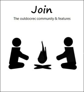 sitting around the campfire icon